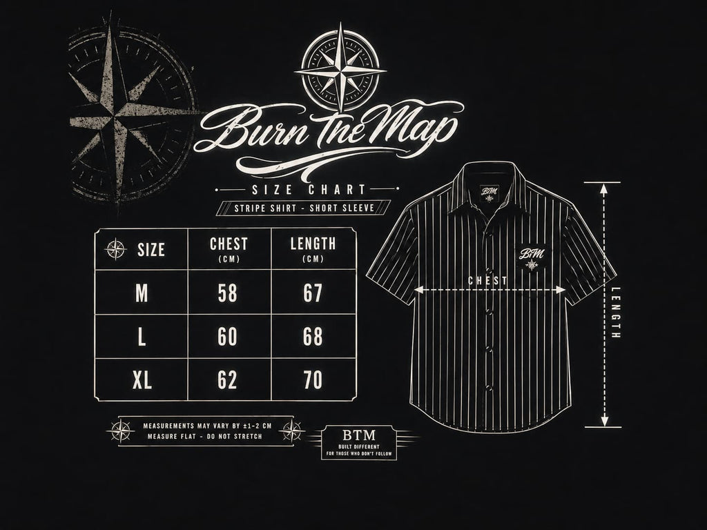 Short sleeve stripe shirt