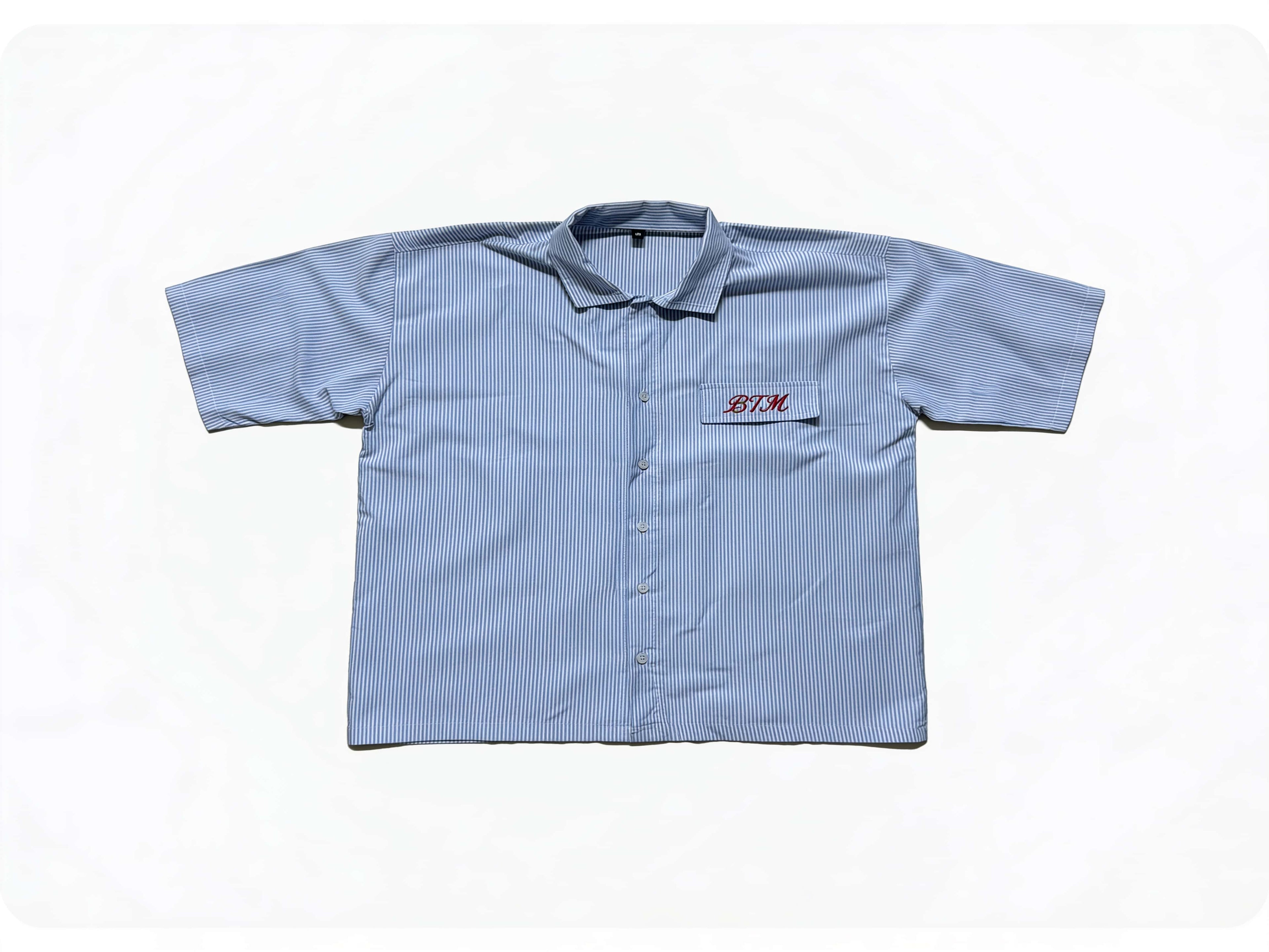Short sleeve stripe shirt